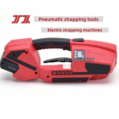 Máquina elétrica portátil de fixação de correias Máquina de fixação de correias de alta velocidade com fixação de correias de 13-25 mm de PP a PET