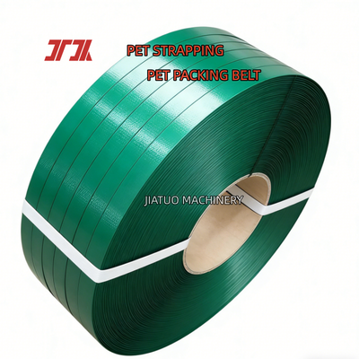 Cinturão de embalagem PET automático de 12 mm Cinturão de embalagem PET Cinturão de PET para ferramenta de enxerto pneumático