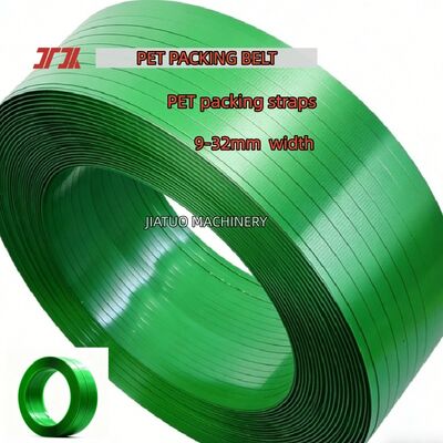 Cinta PET verde 16mm cinta automática PP PET cinta para ferramentas de cintagem automática
