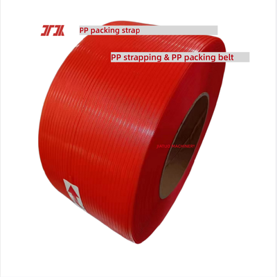 Correia de embalagem 100% polipropileno PP Correias de embalagem PP de 12 mm para máquinas de cintar automáticas