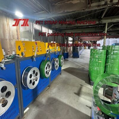 9-25mm PET Strap Making Machine Linha de produção de cinturão de embalagem PET com 100% PET Flasks de garrafas