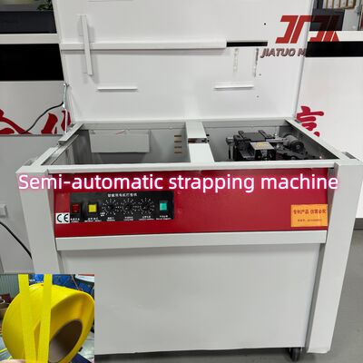 Máquina de amarração semi-automática de alta qualidade com tensão máxima de 60 kg e velocidade de amarração de 2,5 segundos por canal com contador Schneider