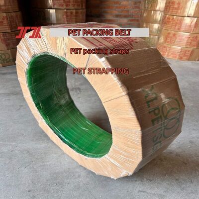 Faixa de correia de PET de alta velocidade 12 mm Faixa de correia de PET Faixa de embalagem de PET para ferramenta de correia automática
