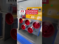 Máquina para fabricação de fita PP com 2 correias e 1 rosca 300-380kg/h Linha de extrusão de fita PP