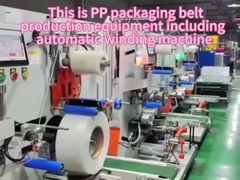 Máquina de fabricação de cintas de PP linha de produção de cintas de PP