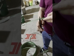 Banda de correia de PET fabricada em material 100% triturado